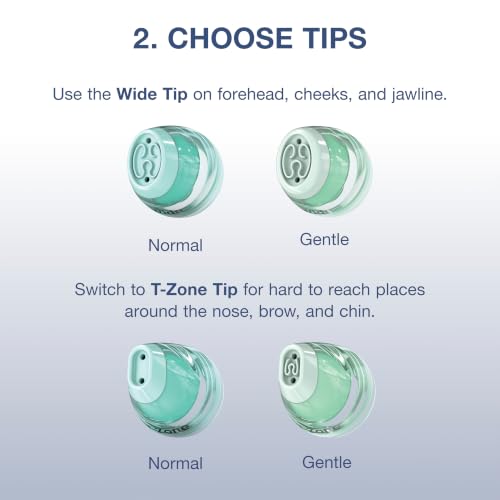 Image of Shark FacialPro Glow At Home Hydro-Powered Facial System, Blue, FH310
