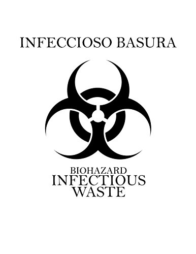 Image of Oakridge Heavy Duty 10 Gallon Biohazard Waste Disposal Bags (Roll of 100) - Professional Grade (Pack of 3)