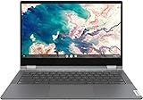 Lenovo 2022 Flex 5 13.3" FHD IPS Touchscreen 2-in-1 Chromebook Laptop 10th Gen 2-Core Intel i3-10110U 4GB DDR4 64GB NVMe SSD UHD Graphics USB-C Wi-Fi 6 Backlit Keyboard w/RE 32GB USB Drive