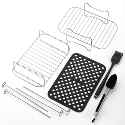 Ruiqas Fritteusen-Zubehör, inklusive Öllöschpapier, Silikoneinlagen, kompatibel mit Backofen und Mikrowelle – Bild 8