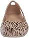 Crocs Women's Kadee Leopard Print Casual Dress Shoe|Comfort Fashion Flat Ballet Gold, W8 M US