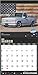 American Muscle Trucks OFFICIAL | 2025 12 x 24 Inch Monthly Square Wall Calendar | Foil Stamped Cover | Plastic-Free | BrownTrout | USA Motor Ford Chevrolet Dodge GMC