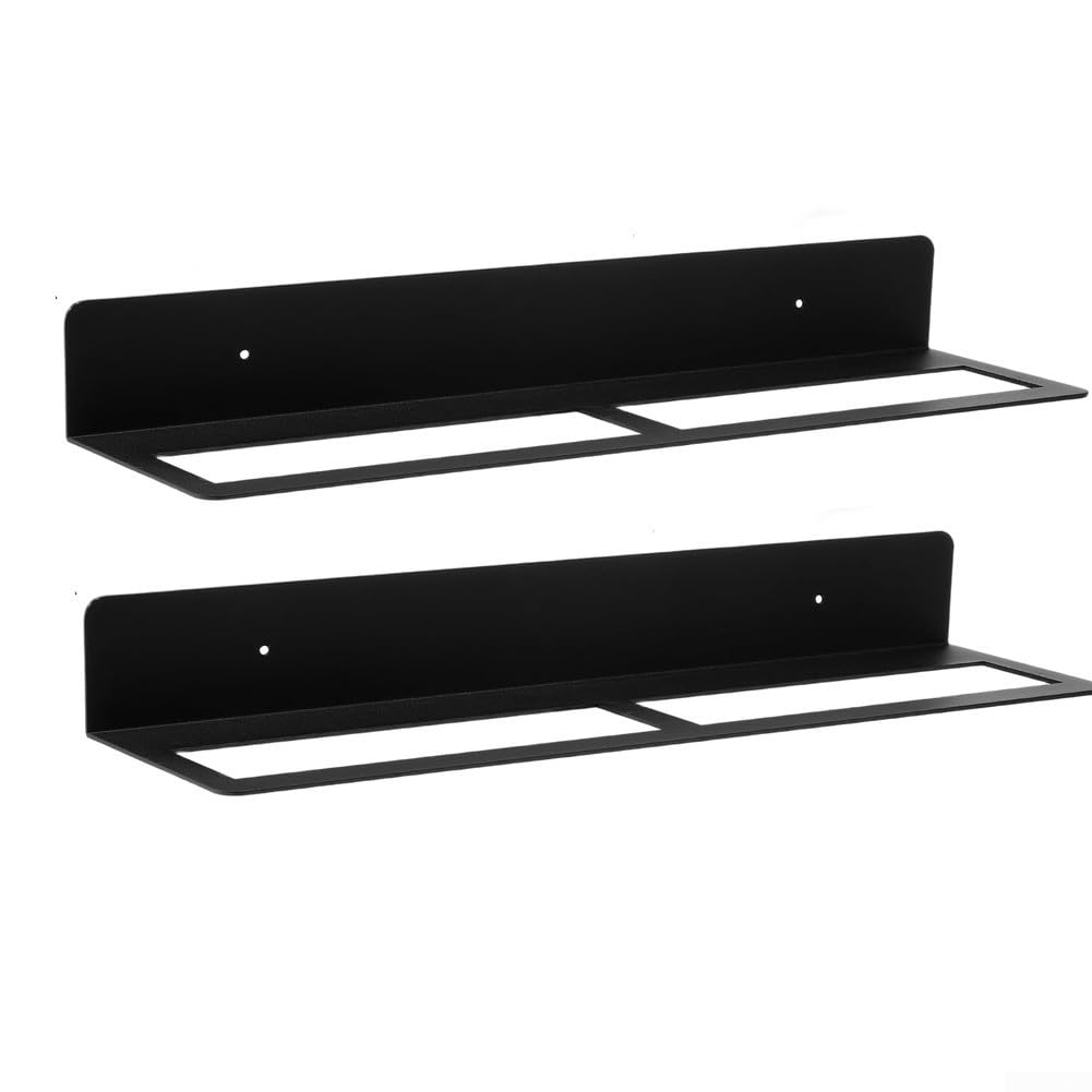 Supporto per martelli da parete resistente per officina, robusto portautensili in ferro per chiavi, punte, pale, organizer da 40 cm (2 pezzi)
