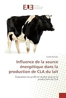 Influence de La Source A(c)Nerga(c)Tique Dans La Production de Cla Du Lait 6131584877 Book Cover
