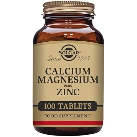Solgar Calcium Magnesium Zinc Tablets Cover