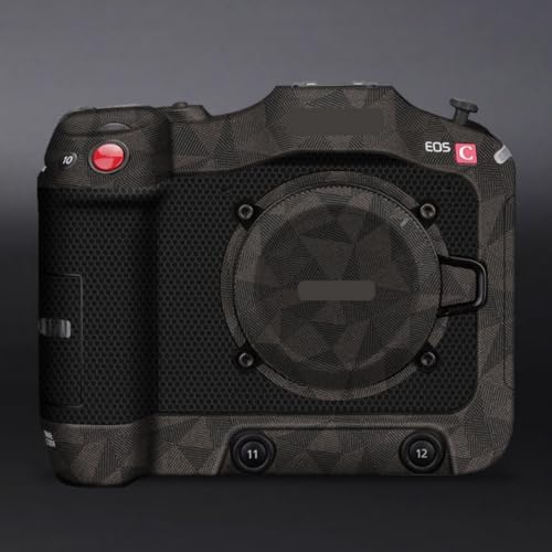 C 70 ���h�~�J�����X�L�� �ɓK������ Canon EOS C70�p �r�j�[�����b�v �J�[�g�D�[���t�B���� �{�f�B�v���e�N�^�[ �R�[�g �ʐ^�A�N�Z�T���[�X�e�b�J�[(�g���C�A���O���u���E��)