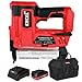 Price comparison product image Excel EXL592B 18V Cordless 2nd Fix Nailer with 1 x 2.0Ah Battery Charger & Bag - Firing Speed 60Nails/min - 18ga Staple Size - LED Worklight - Depth Adjustment Wheel