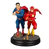 McFarlane Toys - DC Direct - DC Battle Statues Superman VS The Flash (Resin)