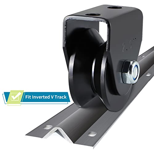 Skelang 4-Pack V Groove Caster 2.5 Inches, Sliding Gate Wheel thumb #3