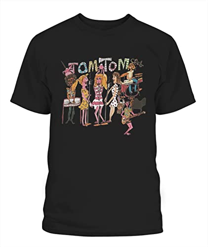MBWECWS Geniof Love Tom Tom Club T-Tshirts Camisetas y topsTina Weymouth and Chris Frantz Black(Large)