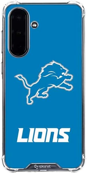 Skinit Clear Phone Case Compatible with Galaxy A36 5G - Officially Licensed NFL Detroit Lions Design