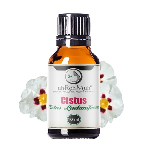 Aceite esencial orgánico de Cistus Ladaniferus 10 ml