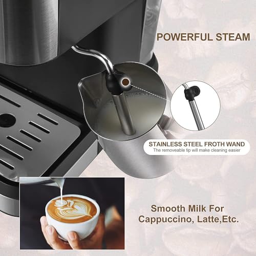 Cafetera Expreso Semiautomática con Capacidad 1.5 L miniatura 4