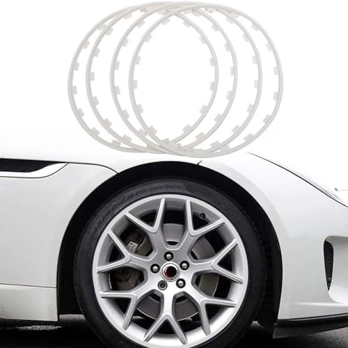Rim Protection Ring,22in Wheels Rim Protectors, Anti-Scratch and Anti-rubbing 4PCS Automotive Rims Guard Protection Rings?for Lincoln