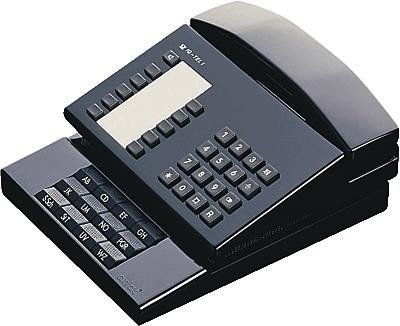 index/127.01 - Rubrica telefonica, 230 x 190 x 35 mm, in plastica nera