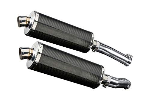 DELKEVIC スリップオンカーボンオーバルマフラー Amazon | DELKEVIC スリップオンカーボンオーバルマフラー☆KAWASAKI用