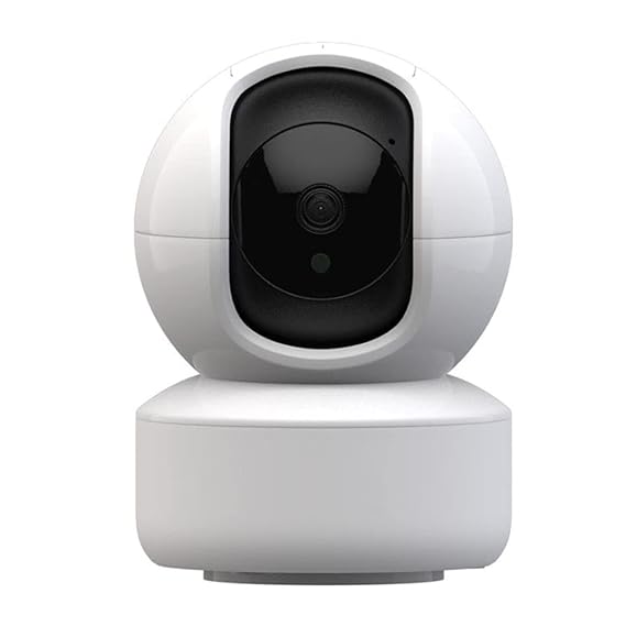 TechEase 360 degree Smart Home Office WiFi Camera Indoor Pan & Tilt CCTV | 1080p (Full HD) Night Vision IP Security Camera Wireless |Ai Auto Tracking| Cloud | Microsd Card Slot | (TE-PTZ02)