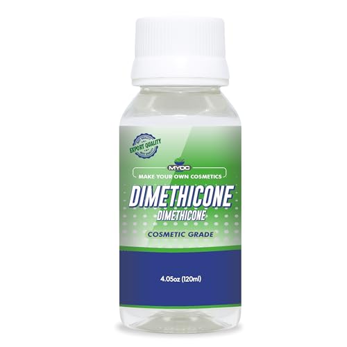 Myoc Dimethicone – Cosmetic Grade Silicone for DIY Skincare, Hair Serums, and Makeup Formulations | 4 oz (120ml)