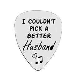 Médiator de guitare pour mari avec inscription « I Couldn’t Pick A Better Husband »,Cadeau de mariage pour mari,Cadeau… - Les Beatles, Paul McCartney, John Lennon, RIngo Starr, George Harrison