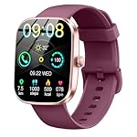 Smart Watch(Answer/Make Call), 1.91" Smartwatch for Men Women, 2025 New Fitness Watch with 110+ Sport Modes, Fitness Activity Tracke with Pedometer/Sleep Monitor/Heart Rate/IP68 Waterproof, Wine Red