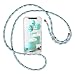 Produktbild Caler Hülle Kompatibel mit Huawei P30 Lite Handyhülle Kette Kordel Hals Umhänge Band Transparent Handy Case with Necklace Slim Dünn Kratzfest [Stoßfest] Den Fallschutz Silikon Shell