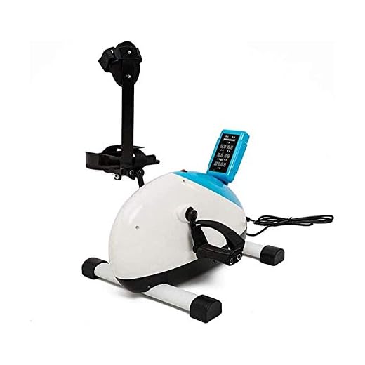 Máquinas de Step Fitness, Máquina de Reabilitação Elétrica, Mini Bicicleta Ergométrica Portátil, Exercitador de Pedal de Perna e Braço Motorizado para Idosos, Exercitador de Pedal de Bicicleta Sob a