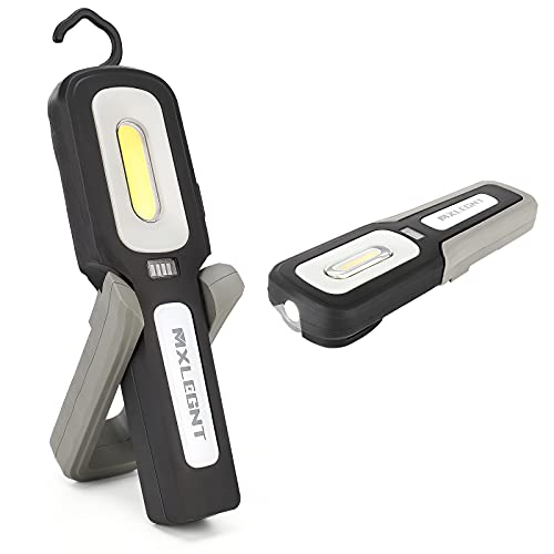 Detailing Light Paint Inspection Lamp: MXLEGNT Rechargeable Led Color Match Lights with Magnet - Swirl Finder - Car Mechanic | 2700k 4500k 6500k | 93+ CRI | 500LM WL41C