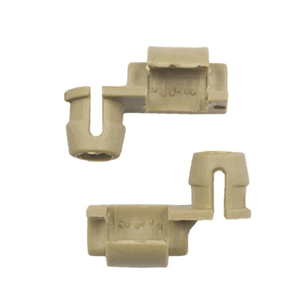 GLBMLMTHZP Push in 5mm Trim Panel Door Lock Rod Fixed Clips Gray Plastic Car Interior Auto Parts