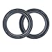 Seal Washer 1 Pair 33**45 * 10.5mm Rubber Oil Seal for Motorcycle Front Fork Damper Shock Absorber Sleeve Oil Seal Dust Cover Gasket Lip