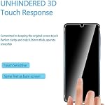 Anoowkoa 3 Pack pour Samsung Galaxy A07 5G Protecteur d'écran + 3 Pack Galaxy A07 Appareil photo Verre trempé Protecteur 9H dureté.Support empreinte digitale Déverrouiller sans bulle.Installation facile