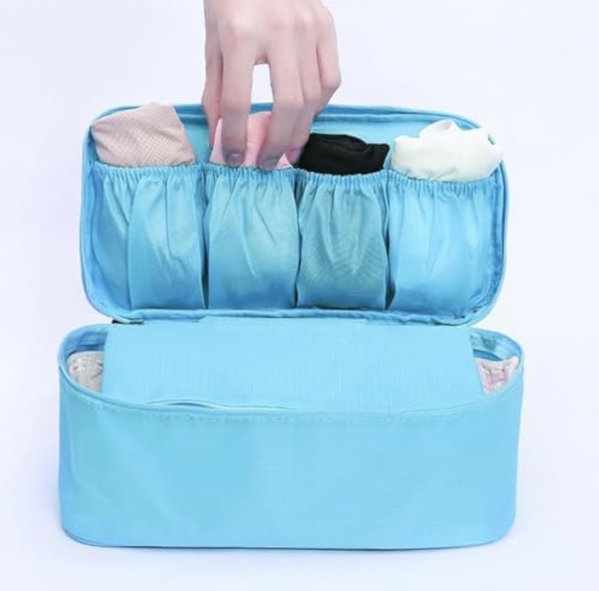 Portable Travel Organizer Bag - Compact Storage for Essentials