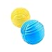 Toyokar Soft Molar Paw Print Rubber Squeaky Dog Ball Interactive Chew Toy Training Funny Cleaning Puppy Pet Puupy Chewing Ball