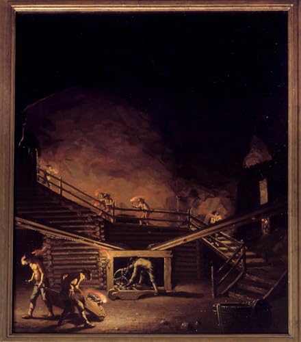 Impression sur toile Pehr Hilleström Falun affiche d'art chic