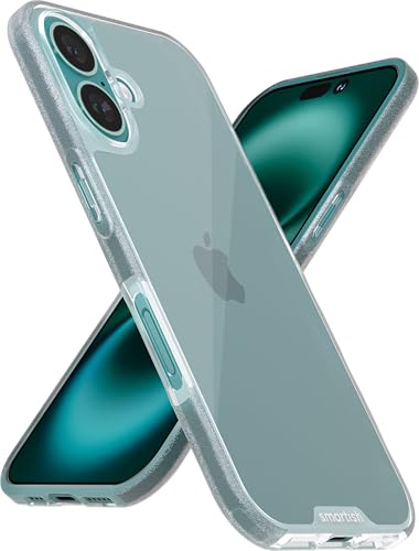 Smartish iPhone 16 Clear Case - Gripmunk [Lightweight + Protective] Slim Drop Tested Ultra Thin Grip Cover for Apple iPhone 16 - Clearly Clear