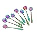 Produktbild Orville Teelöffel-Set, Edelstahl, Blumenlöffel, bunt, Kaffeelöffel, Mischlöffel, Zuckerlöffel, Regenbogenfarben