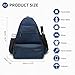 SUIKIHUM Tennis Backpack for 2 Rackets, Waterproof Tennis Bag with Shoe Compartment, Wet/Dry Pocket, Fence Hook, for Tennis, Pickleball, Badminton, Blue