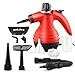 Price comparison product image Comforday ONE Handheld Steam Cleaner, Chemical Free Steamer for Bathroom, Kitchen, Surfaces, Floor, Carpet, Grout and More, Red, Plastic, 1050 W, 350 milliliters