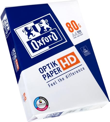 OXFORD A4 Printer Paper Premium Optik Paper 1 Ream / 500 sheets EU Eco Label