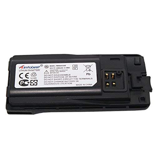 Aimtobest Pmnn4434A Pmnn4434 2200Mah Li-Ion Battery Compatible For Motorola Rmu2040 Rmu2080D Rmu2080 Rmv2080 Rmm2050 Xt420 Xt460 Portable Radios #TOP5