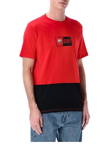 GP GRUPPO PRITELLI Koszulka Ducati Dual Marquez - 93 Box Logo, Czerwony, XL