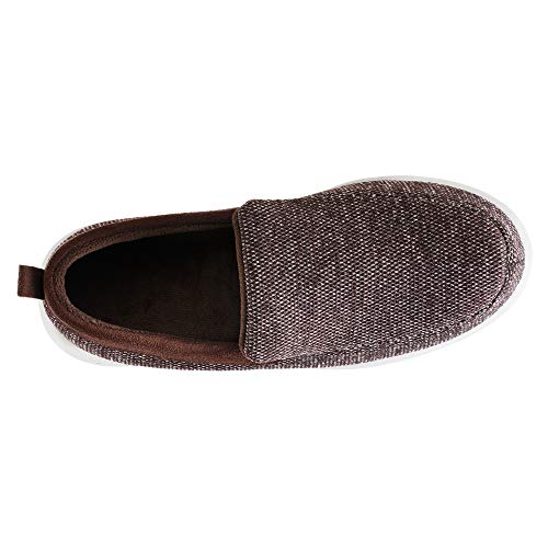 Image of isotoner Zenz Men's Sport Knit Moccasin, Slip-on Shoe