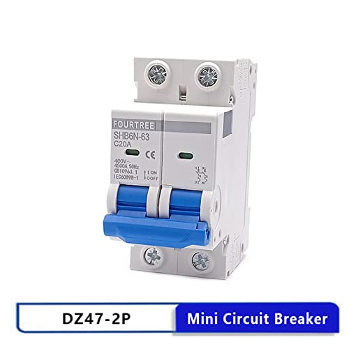 Disjoncteur miniature rail DIN 36 mm pour rénovation de tableau 230V