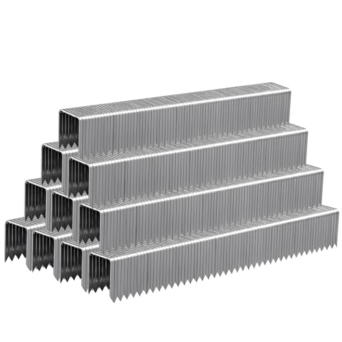 Heavy Duty T50 Staples 9/16" Length 3/8" Crown 5000 Pcs Galvanized