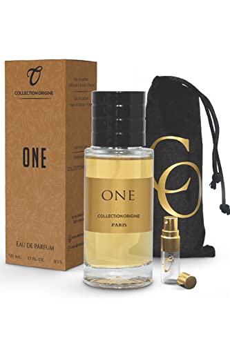 ONE | Collection Originale - Eau de Parfum GÉNÉRIQUE 50 ml + Vaporisateur de Poche et Pochette Velours OFFERTS - Haut de Gamme - Pour Homme - Made in France
