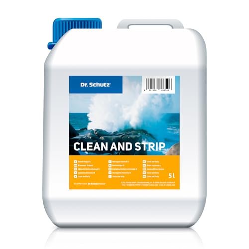 Dr. Schutz Grundreiniger R 5 L für elastische Bodenbeläge | Bodenreiniger für Vinyl, PVC, CV, Linoleum, Naturstein, Kunststein, Kautschuk | Kunststoffreiniger, WPC-Reiniger, Fliesenreiniger*