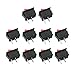 Produktbild Doumneou KCD11 2-poliger 2-poliger Wippschalter für Boot, Auto, 3 A, 250 V, 6 A, 125 V Wechselstrom, KCD111, 10 x 15, 10 x 15, KCD117, 10 Stück