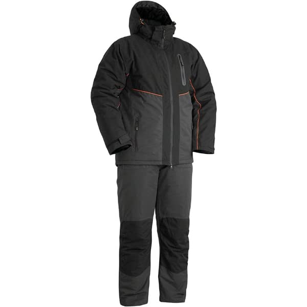 Fladen Thermal Suit Authentic Grey/Black - Size XXL | Tuta Termica da Pesca