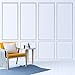 Pangda Peel and Stick Wall Molding Kit, 3D Premade Accent Molding Wainscoting Panel for Interior Wall Moulding Decor, Ready to Assemble Wainscoting Accent Panel(10 Set,24 x 54 in)