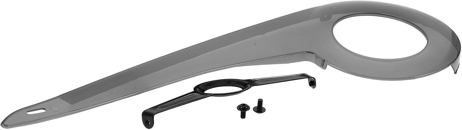 Bike Chain Protector Cover Sleeve for 38-40t Sprocket, Black Plastic Chain Guard for Mountain Bikes, Bicycle Crankset Chainring Shield for Cycling Protection