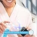GO SMILE Sonic BLU Hands-Free Professional Teeth Whitening Kit - Hands Free Toothbrush With Gum Massager - Includes Cordless Charger & Foaming Toothpaste & Whitening Tray - No Tooth Sensitivity -Black